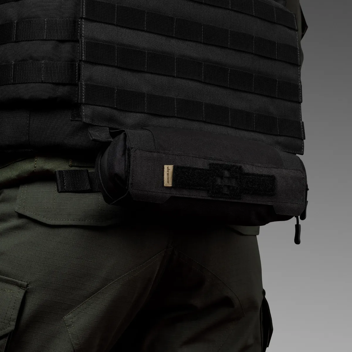 Аптечка тактическая горизонтальная Slim MP, влагостойкая. Черный 7