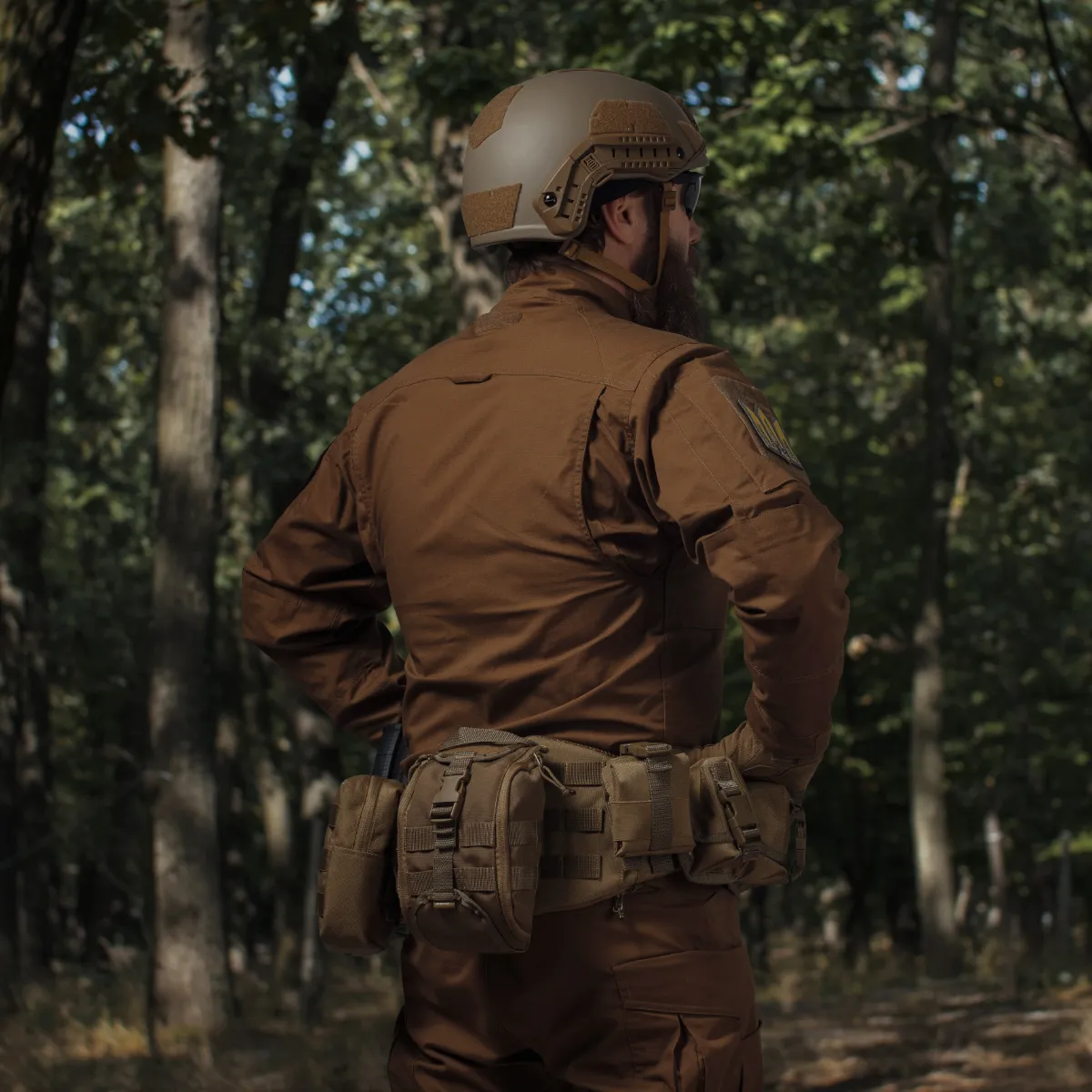 Комплект Modular Battle Belt L\XL 1-го класу захисту. Тактичний пояс з обвісами. Койот 3