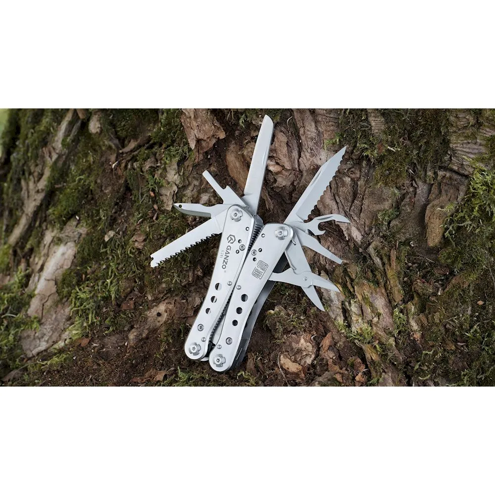 Мультитул Ganzo G201. Нержавеющая сталь. 22 функции 8