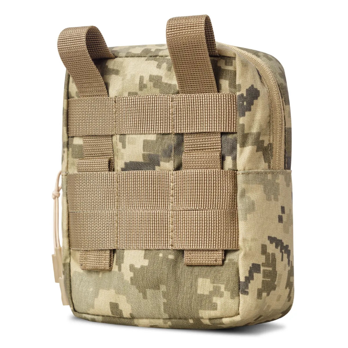 Подсумок утилитарный L. Крепление Molle. Cordura 1000. Пиксель (мм-14). 2