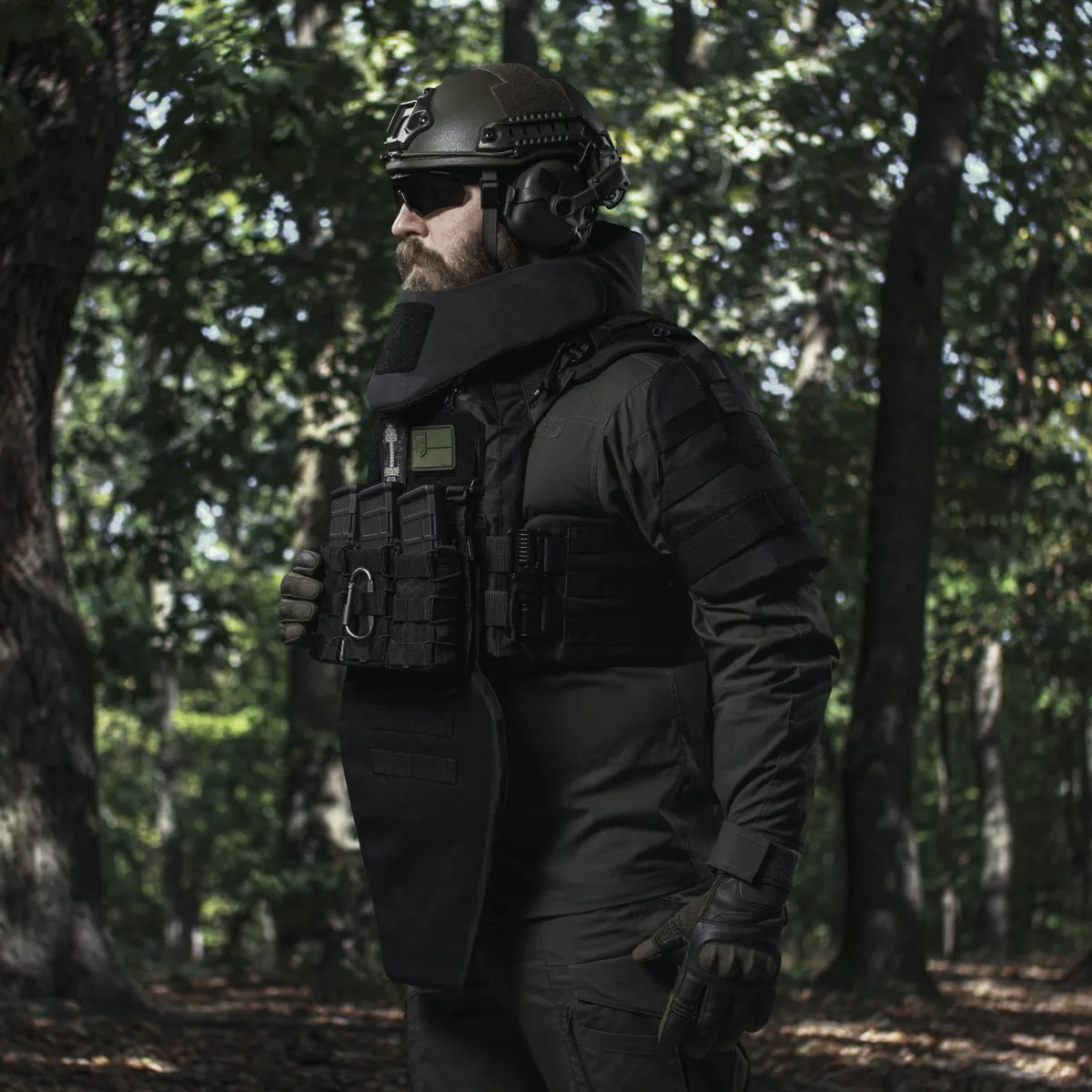 Бронекостюм TAG Level II  (Tactical Armored Gear). Класс защиты - 2. Чорний 3