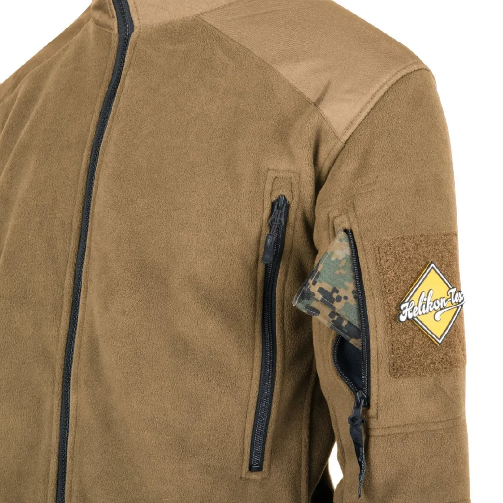 Флісова куртка (подвійний фліс) Helikon-Tex Liberty. Чорний 6