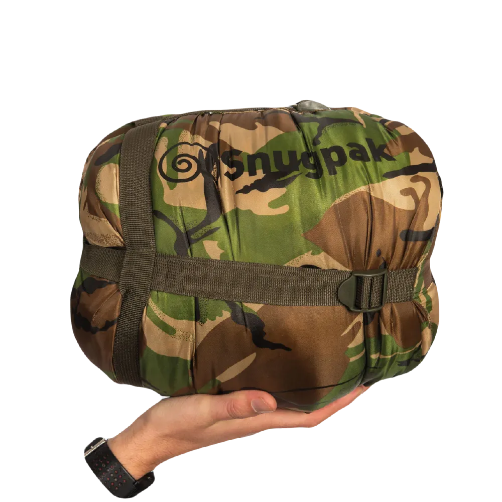 Спальник Snugpak Sleeper Zero (комф. -5°C; до -10°C), левый. Камуфляж 3