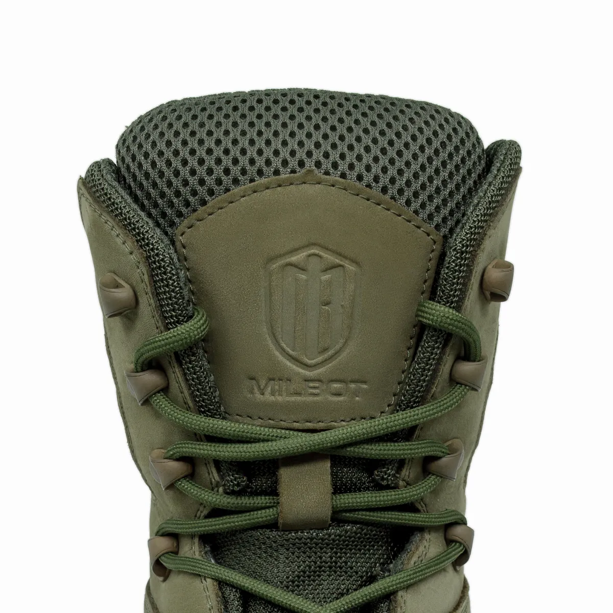 Тактичне взуття Milbot Conquest з мембраною Gore-Tex®. Нубук. Олива 5