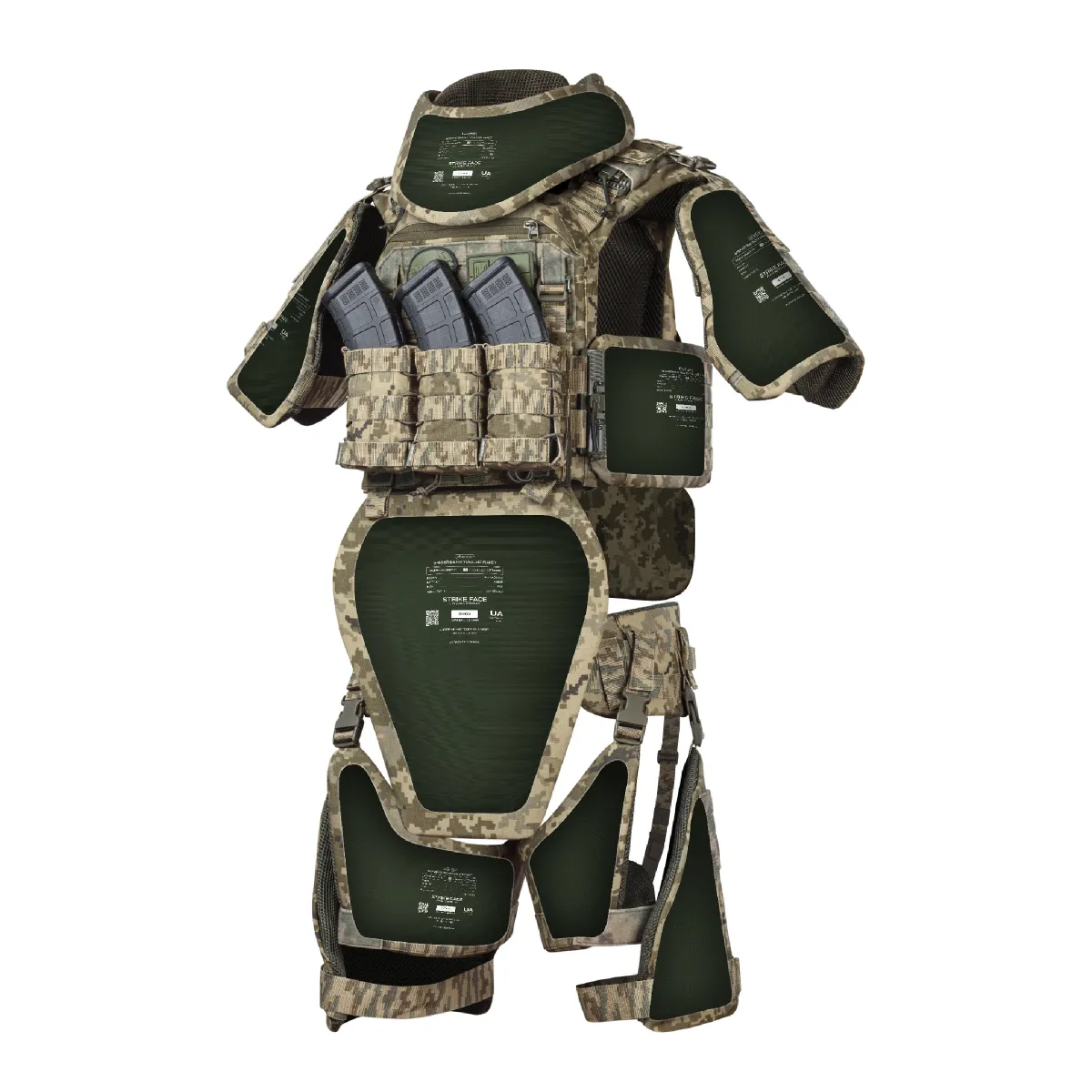Бронекостюм TAG Pro Level I (Tactical Armored Gear). Класс защиты – 1. Пиксель (мм-14) 2
