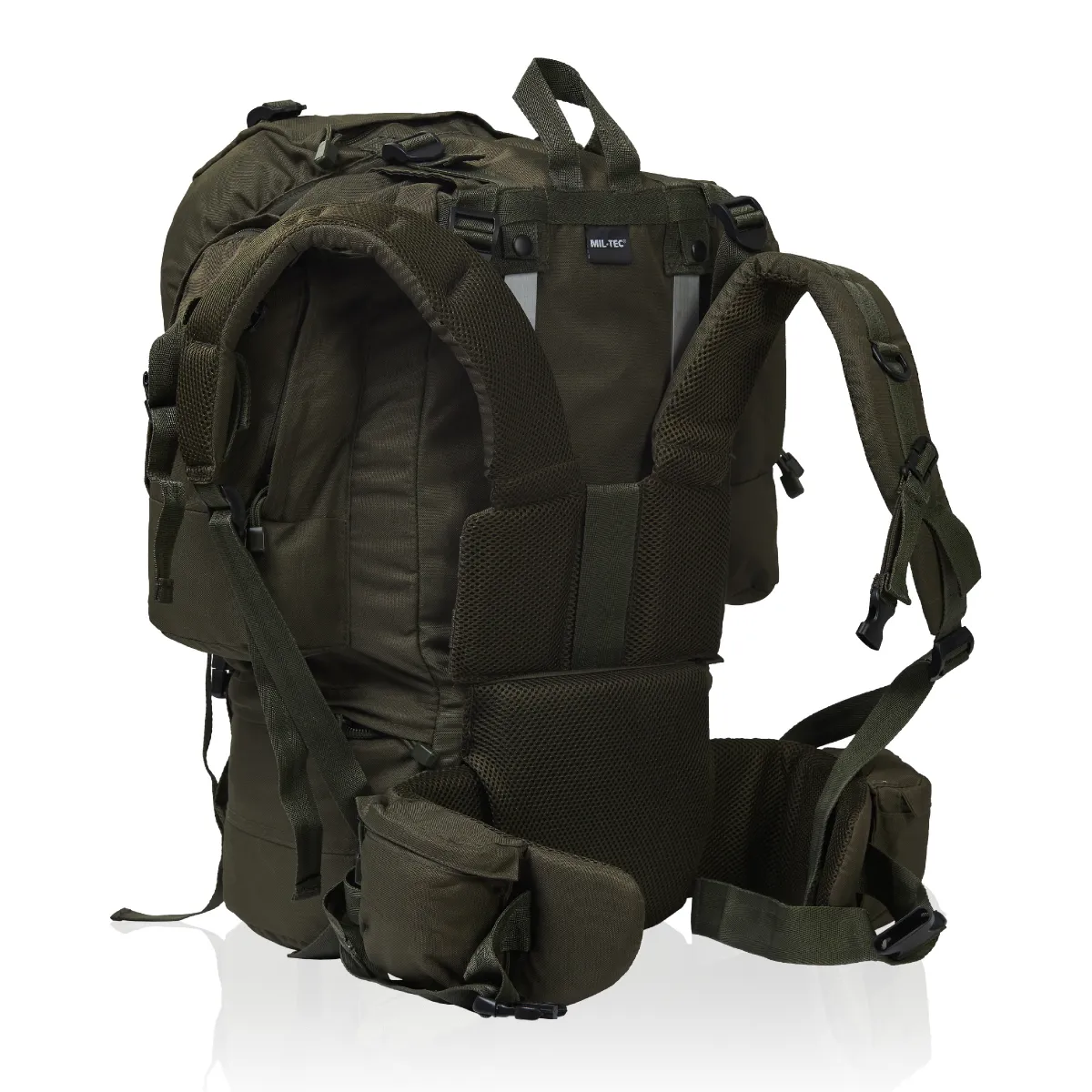 Рюкзак Mil-Tec на 75 л с водоотталкивающим покрытием. Олива 11
