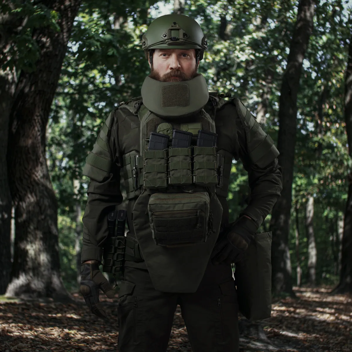 Сумка скидання магазинів. Кріплення Molle. Cordura 1000. Колір Олива 5