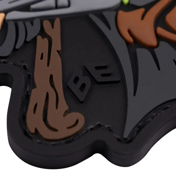 Патч (шеврон) «My toys» від Brand Element. М’який ПВХ пластик 4