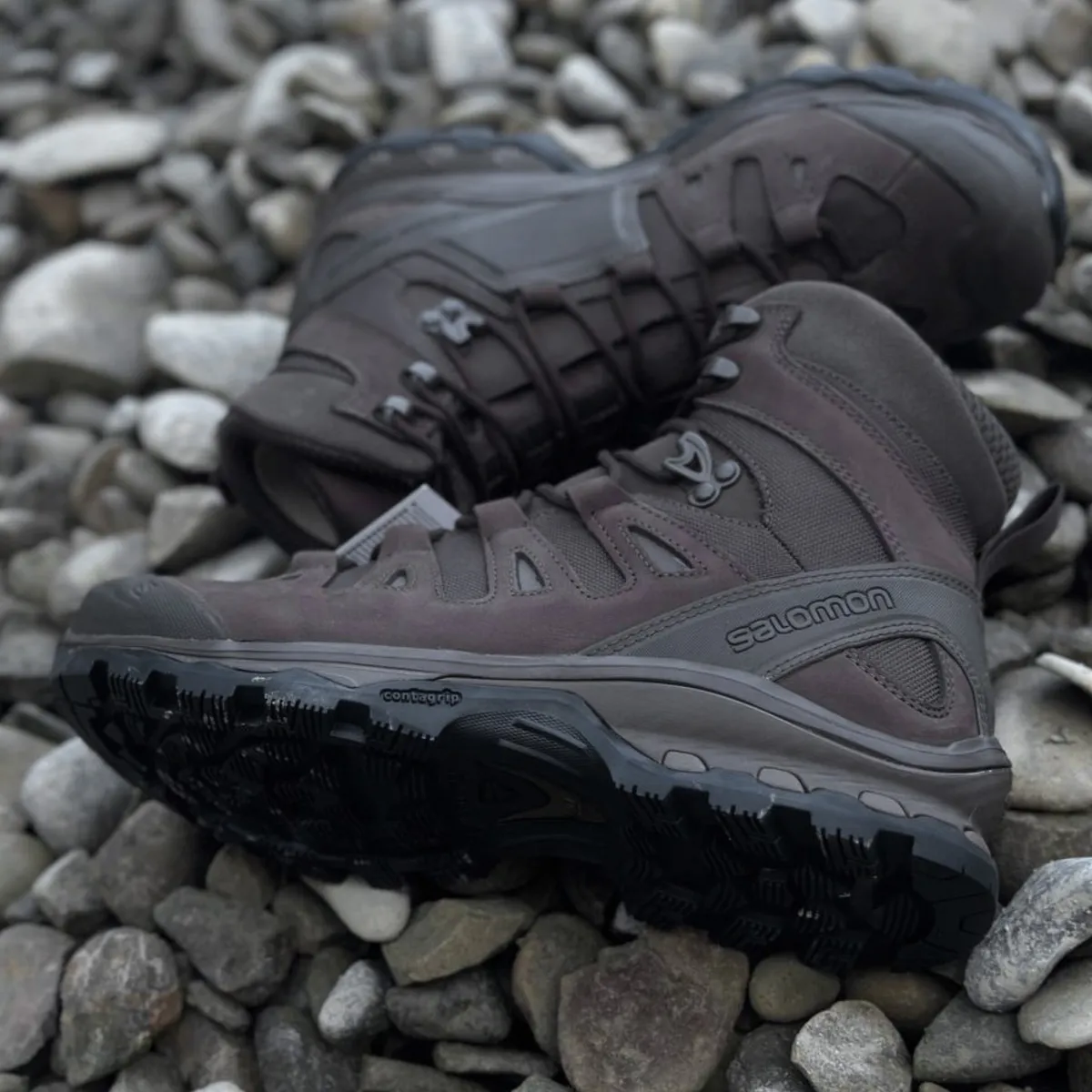 Берці тактичні Salomon Quest 4D Gore-Tex® Forces 2. Коричневі 2