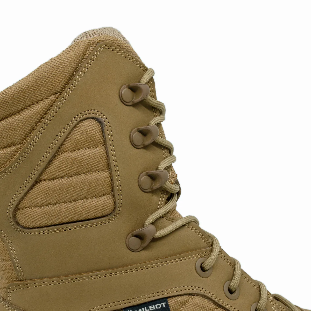 Тактическая обувь Milbot Conquest с мембраной Gore-Tex®. Нубук. Койот 8