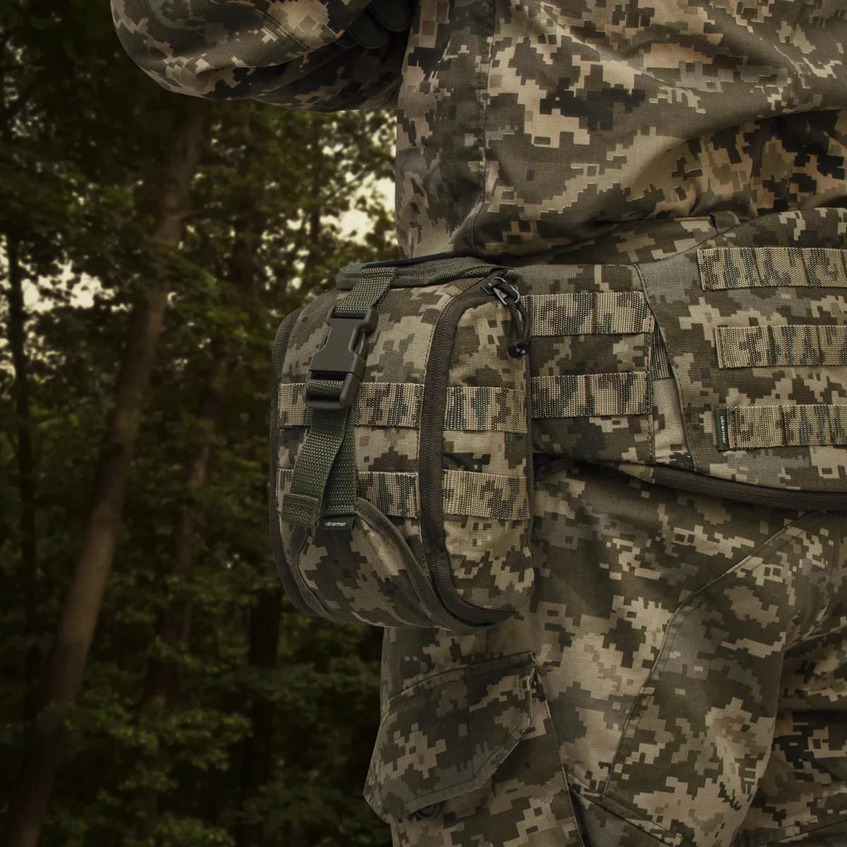 Аптечка збільшена PRO (підсумок-органайзер). Cordura 1000. Піксель (мм-14) 3