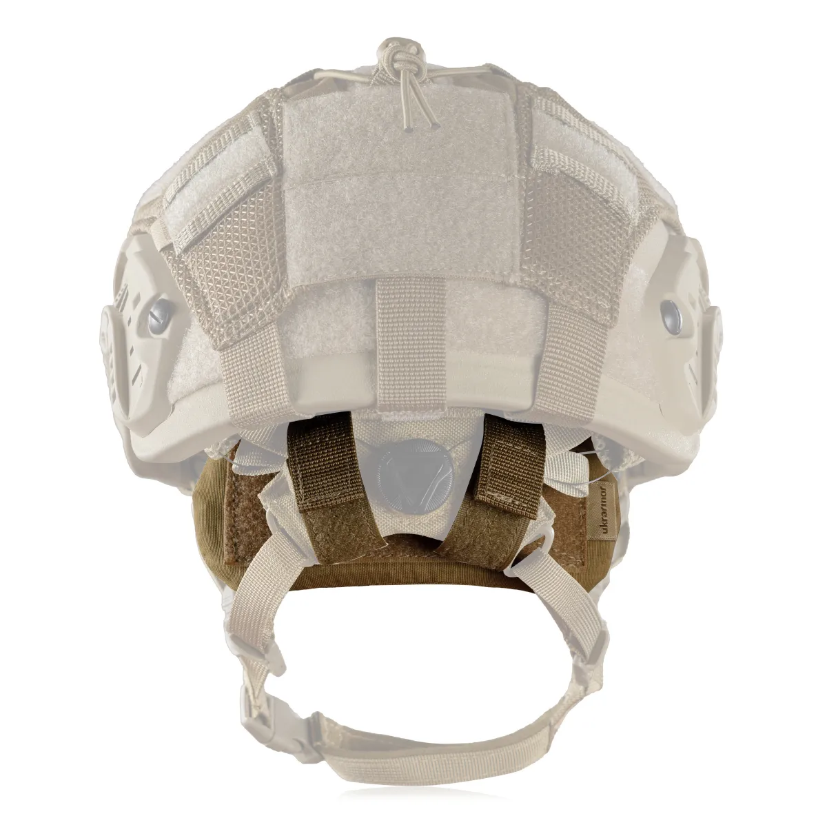 Баллистическая защита затылка (с креплением на шлем) 2-го класса защиты. Койот 8