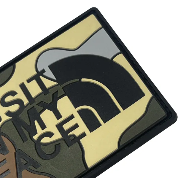 Патч (шеврон) «Sit on my face» від А.Т.А.К.А. М’який ПВХ пластик. Мультикам 3