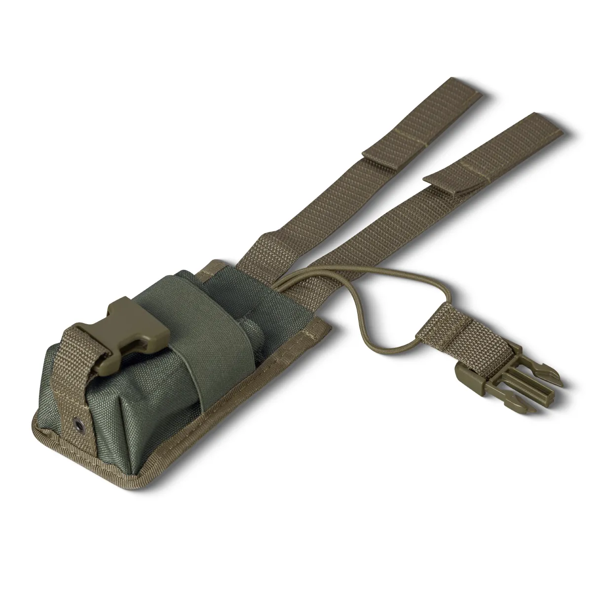 Подсумок для рации. Крепление Molle. Cordura 1000. Цвет Олива 7