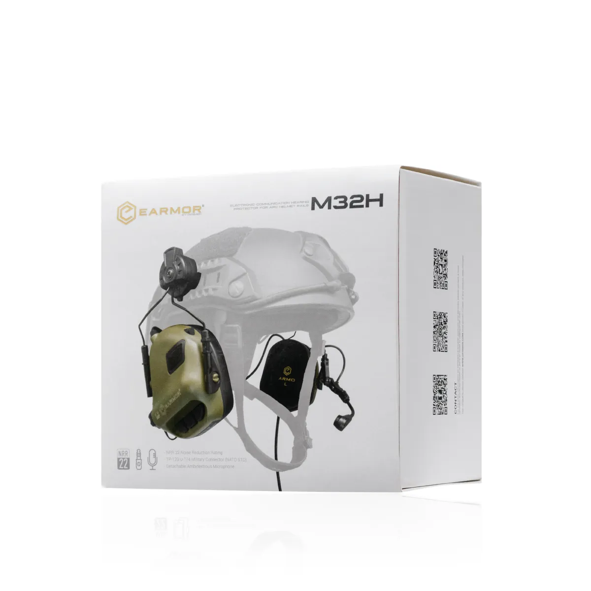 Активные наушники Earmor M32H MOD3 Helmet version. Олива 7