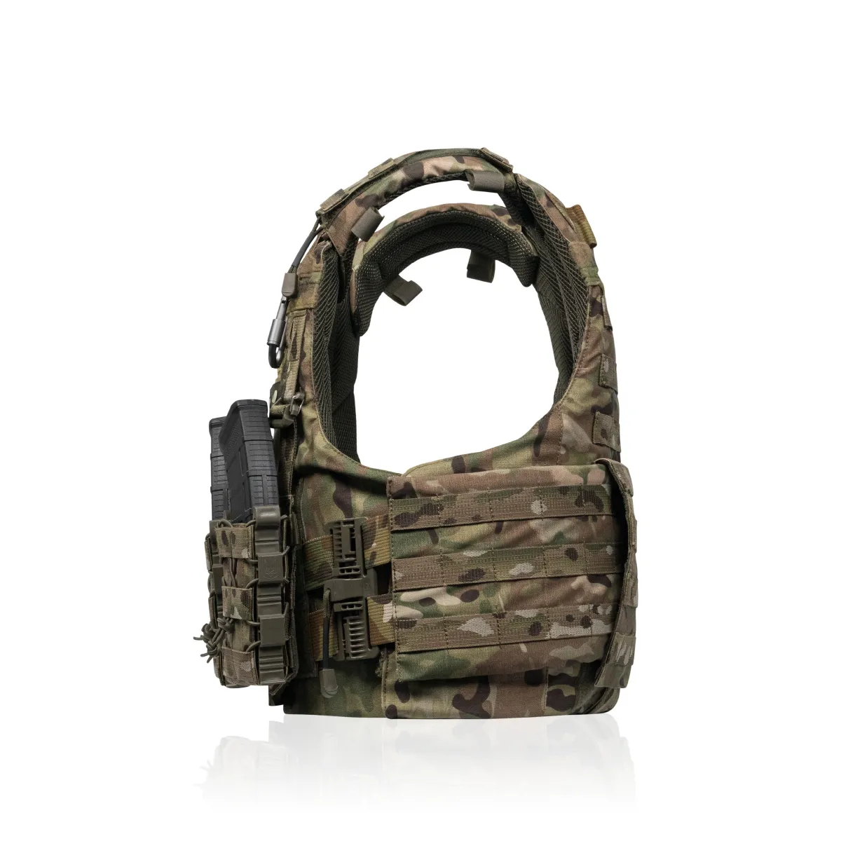 Боевой бронежилет IBV-1. Вес 3.6 кг. Увеличенная площадь защиты. Мультикам. L/XL 8