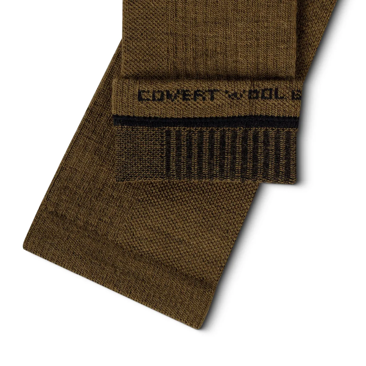 Носки зимние Covert Threads Wool Beast OTC из мериносовой шерсти. Coyote Brown 4