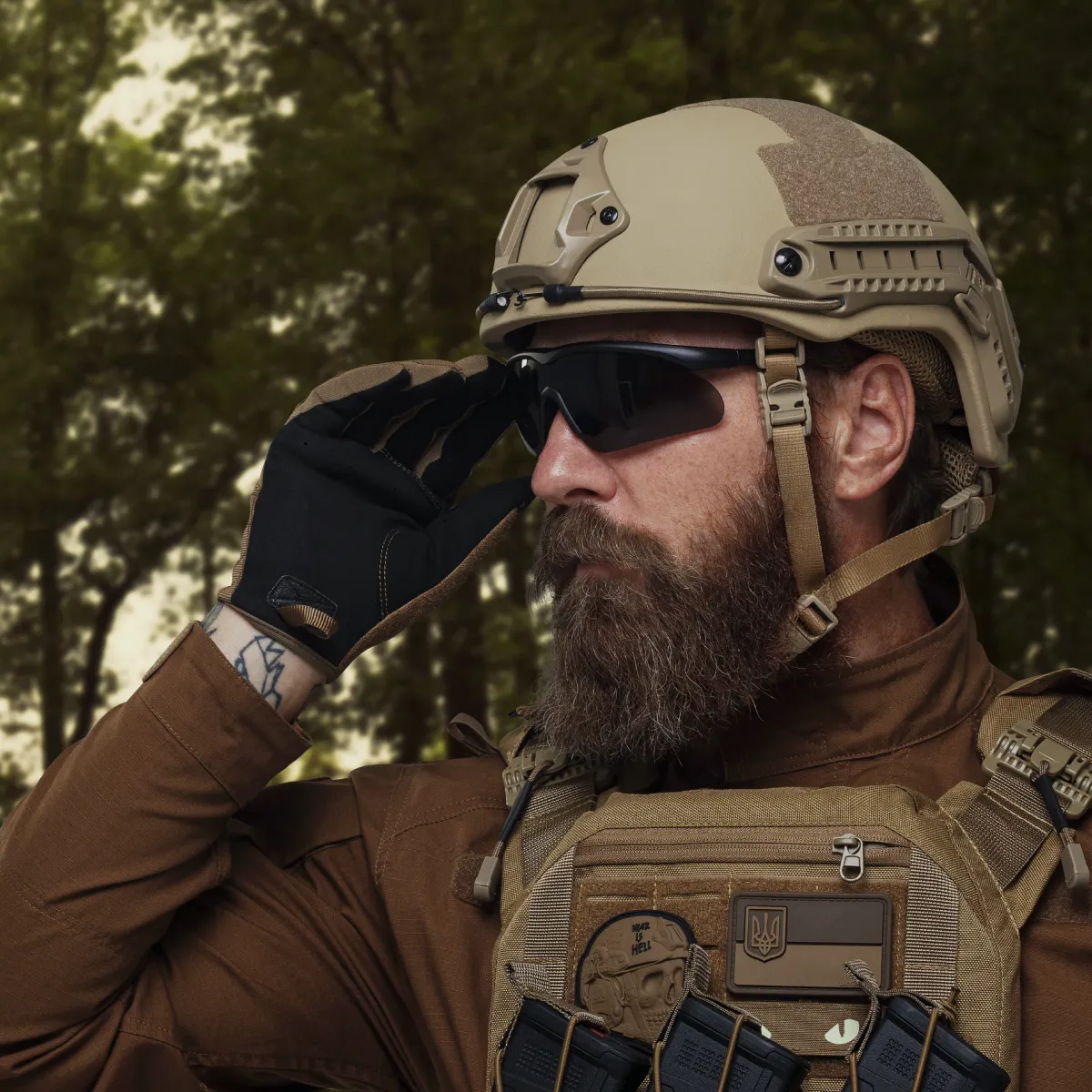 Тактические перчатки 5.11 Tactical competition shooting 2.0. Цвет . Колір Койот (Kangaroo) 2