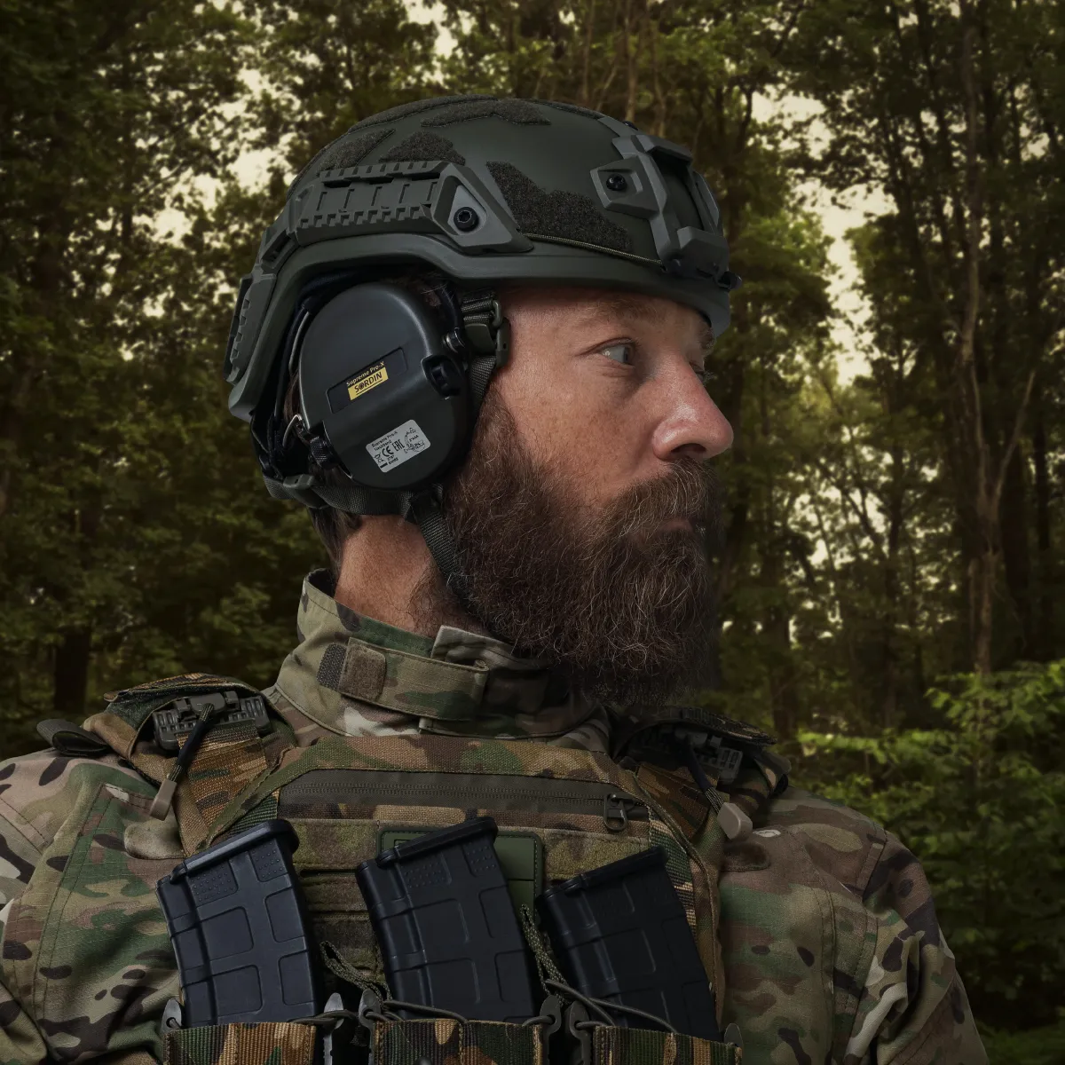 Активні навушники Sordin Supreme Pro-X Neckband. Чорний 3