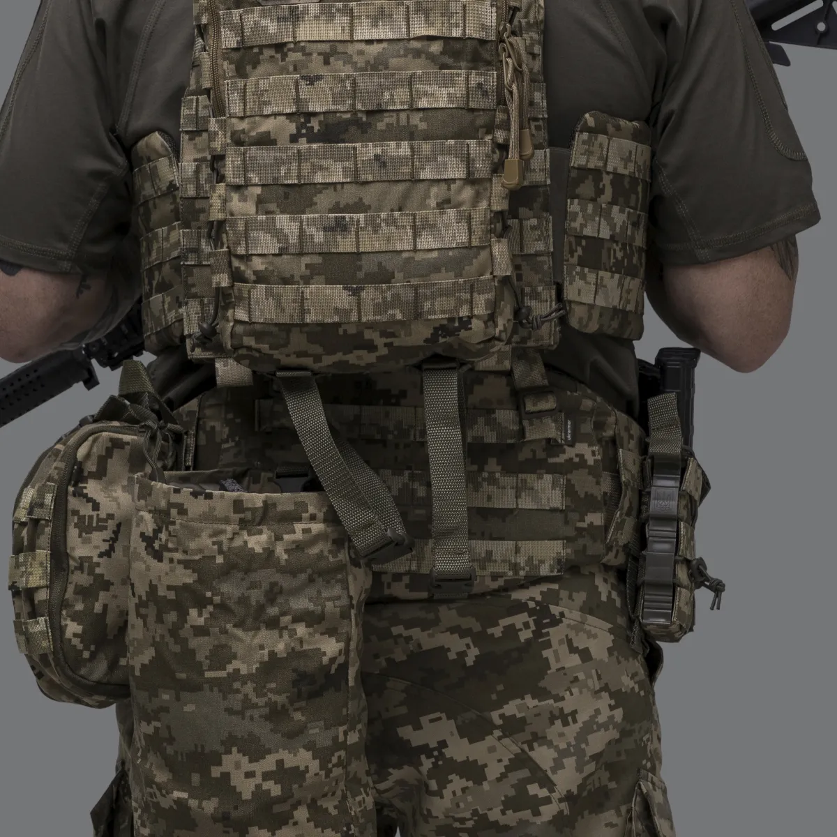 Тактический разгрузочный пояс. Пиксель (мм-14) 9