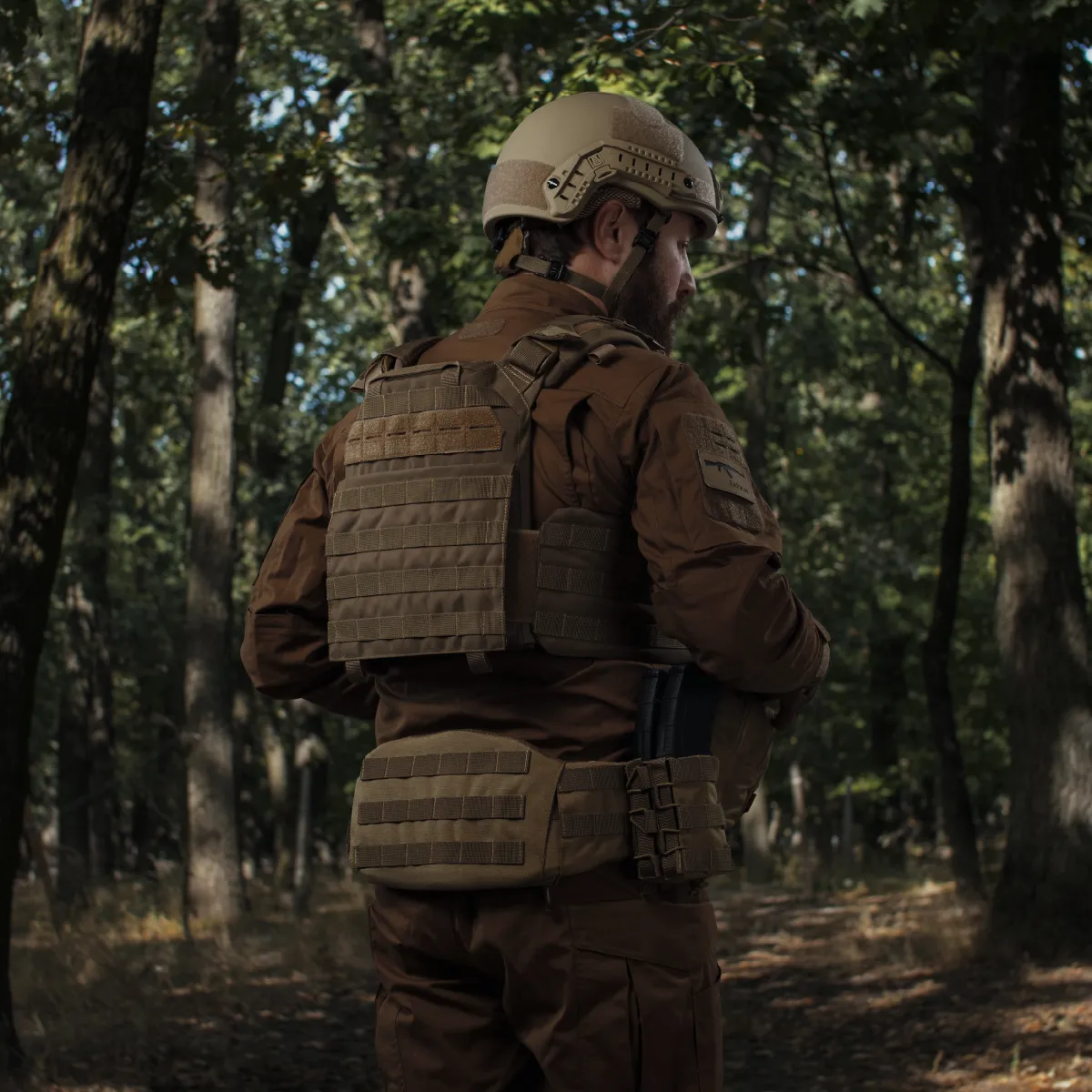 Бронежилет 6-го класса (PRO). Вес 5.7 кг. Керамические плиты Shield Germany 2.65 кг. Койот 5