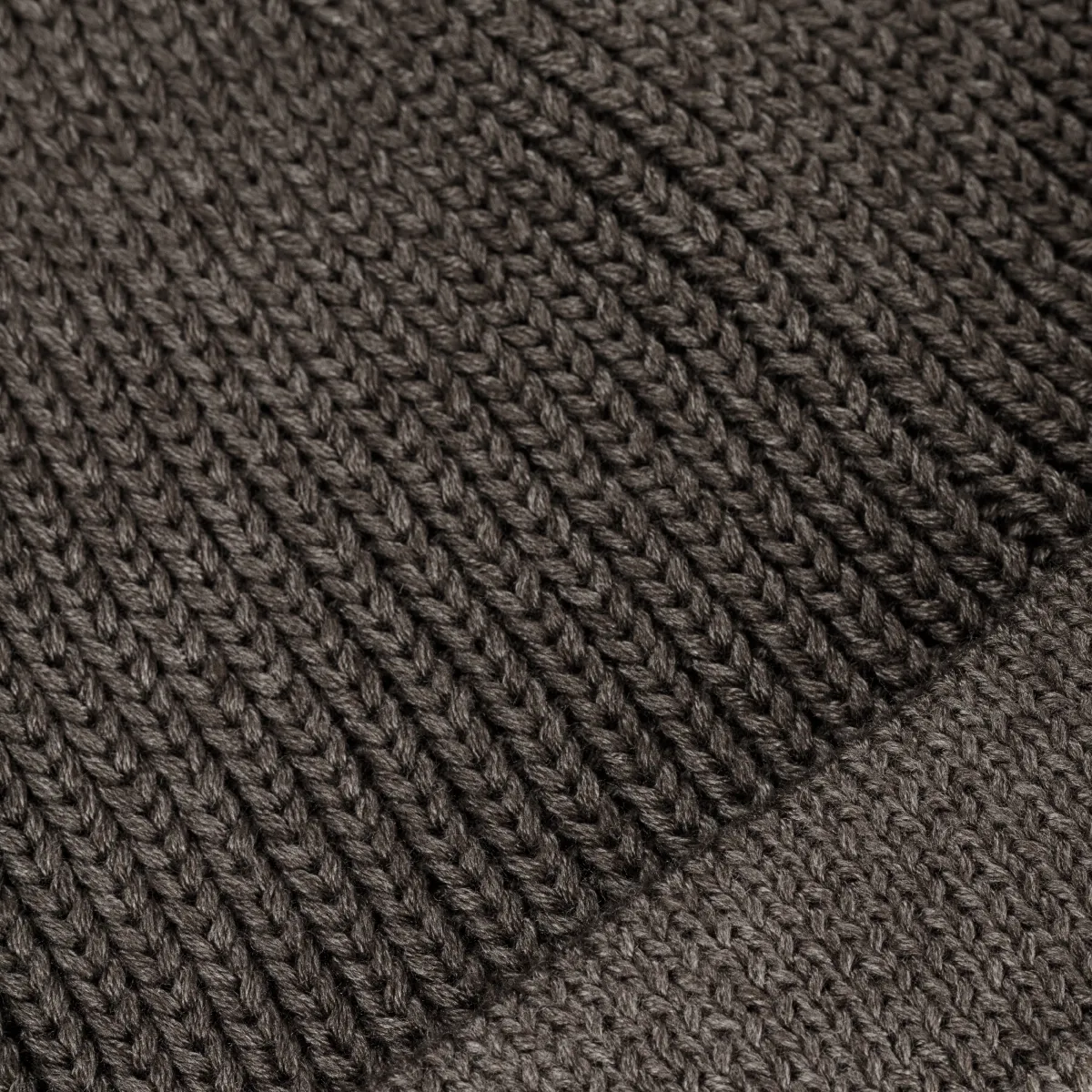 Шапка в’язана Docker Hat. Cotton and wool. Dark coffee 6