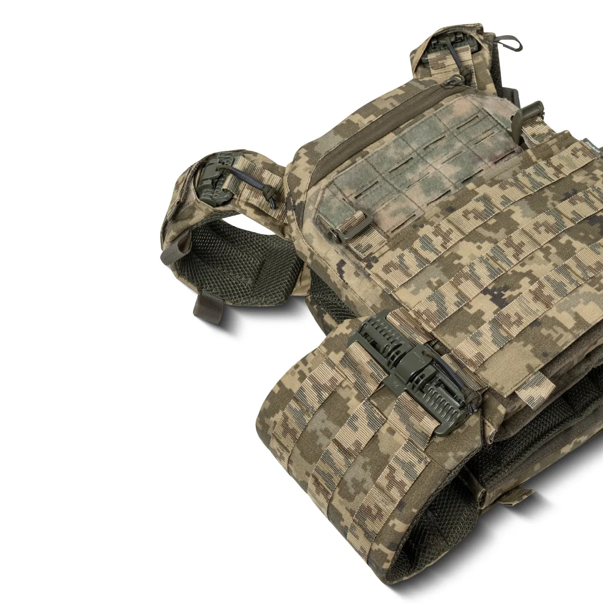 Передняя панель на плитоноске PRO. Cordura 1000. Пиксель (мм-14) 4