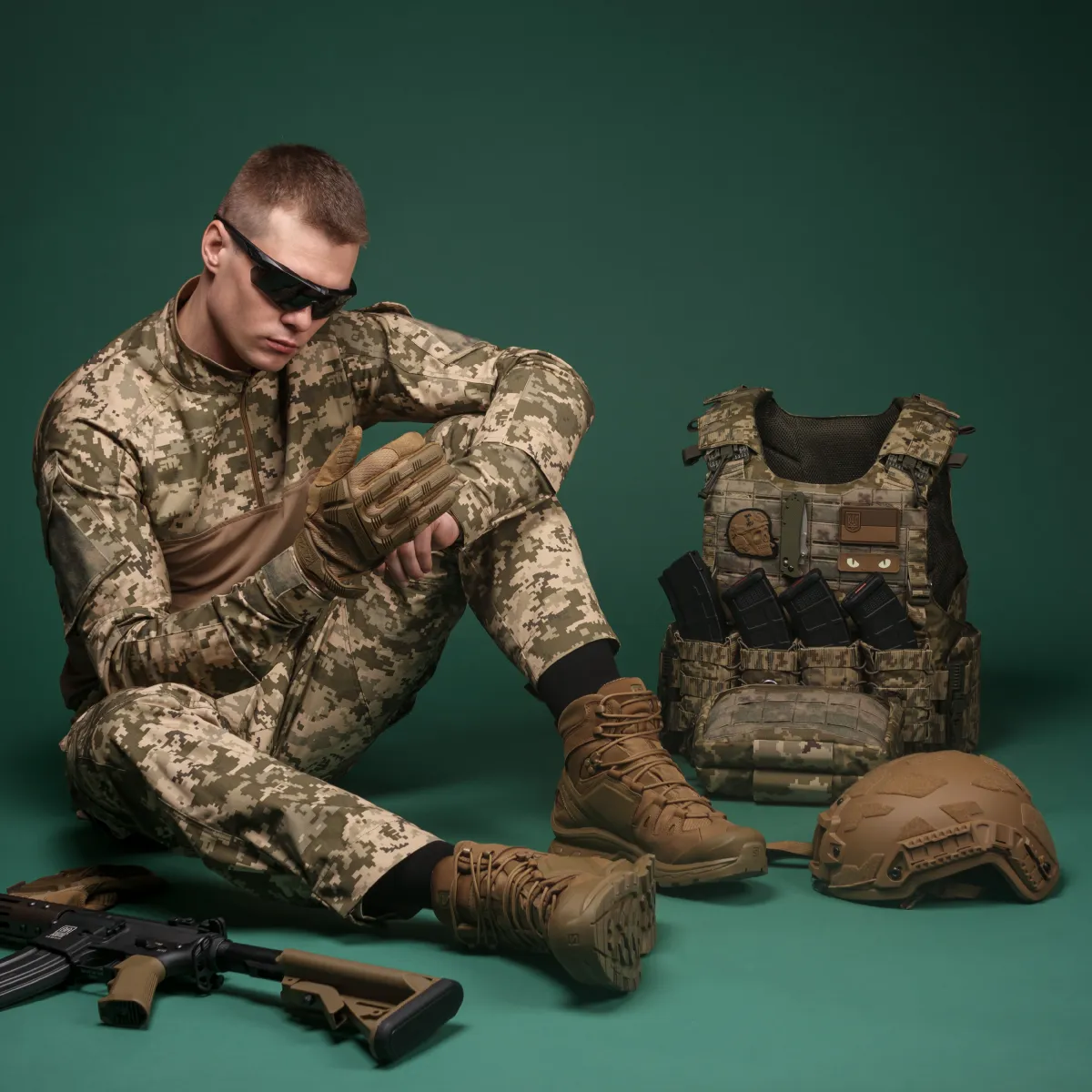 Тактичні військові штани Ukrarmor XT Combat Pants. Піксель (мм-14) 7