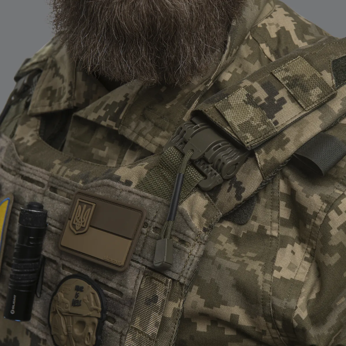 Боевой бронежилет IBV-2 (Stanag 2920). Вес 3.7 кг. Увеличенная площадь защиты. Пиксель (мм-14). S/M 10