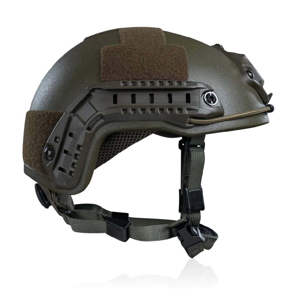 Кевларовый шлем HP-05 (Maskpol) тип "high cut". Производитель: Польша. Олива. (L) 13