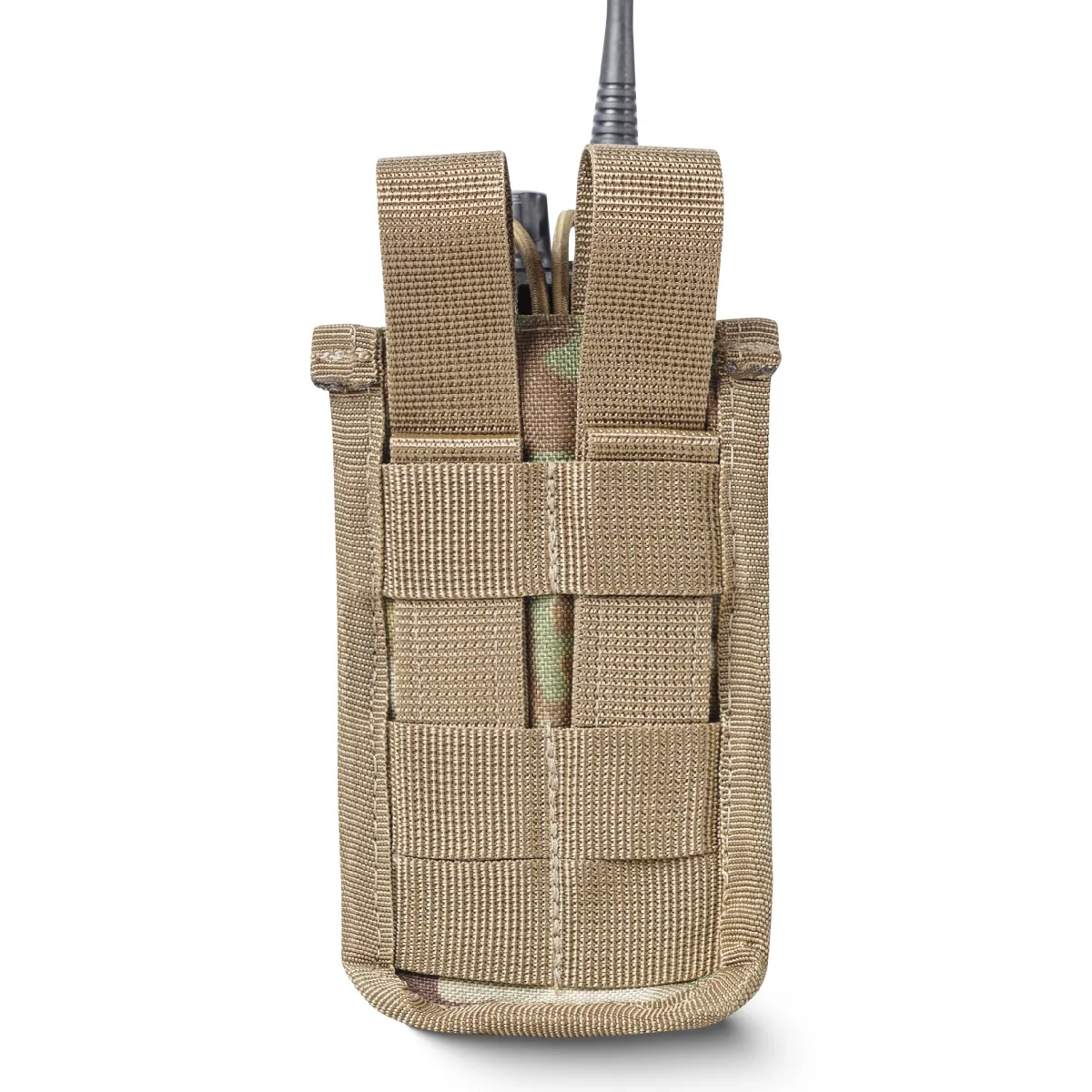 Підсумок для рації. Кріплення Molle. Cordura 1000. Колір Мультикам 3