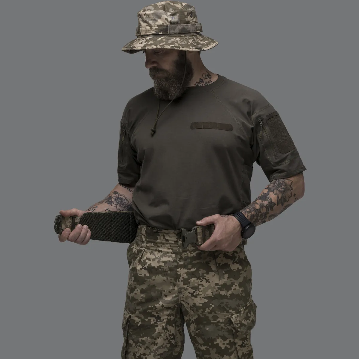 Тактический разгрузочный пояс. Пиксель (мм-14) 8