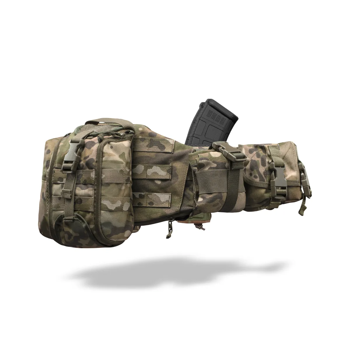 Комплект Modular Battle Belt S/M 1-го класу захисту. Тактичний пояс з обвісами. Мультикам 8