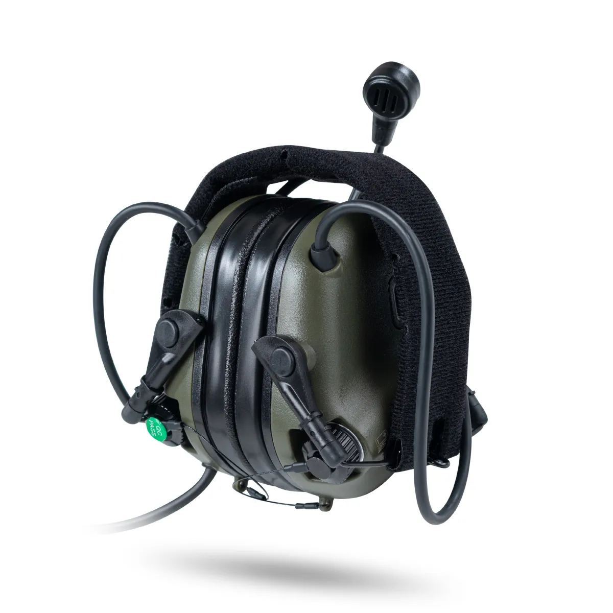 Активные наушники Earmor MilPro M32 Mark 3 с микрофоном. Олива 3