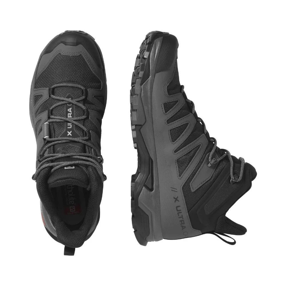 Трекінгові черевики Salomon X Ultra 4 MID Gore-Tex. Чорний 2