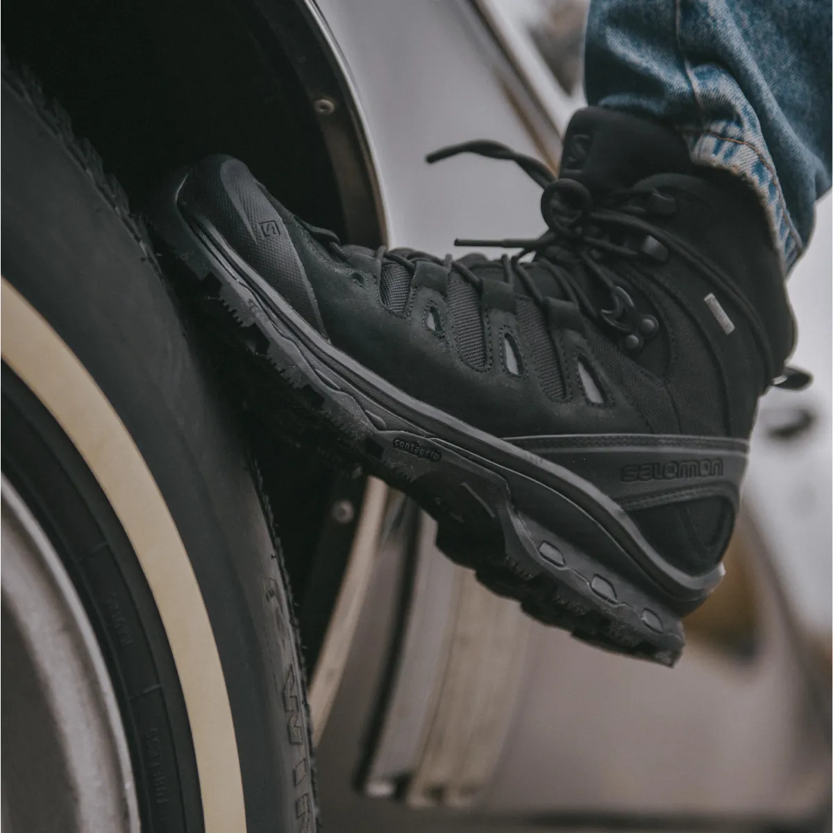 Берці тактичні Salomon Quest 4D Gore-Tex® Forces 2. Чорний 3