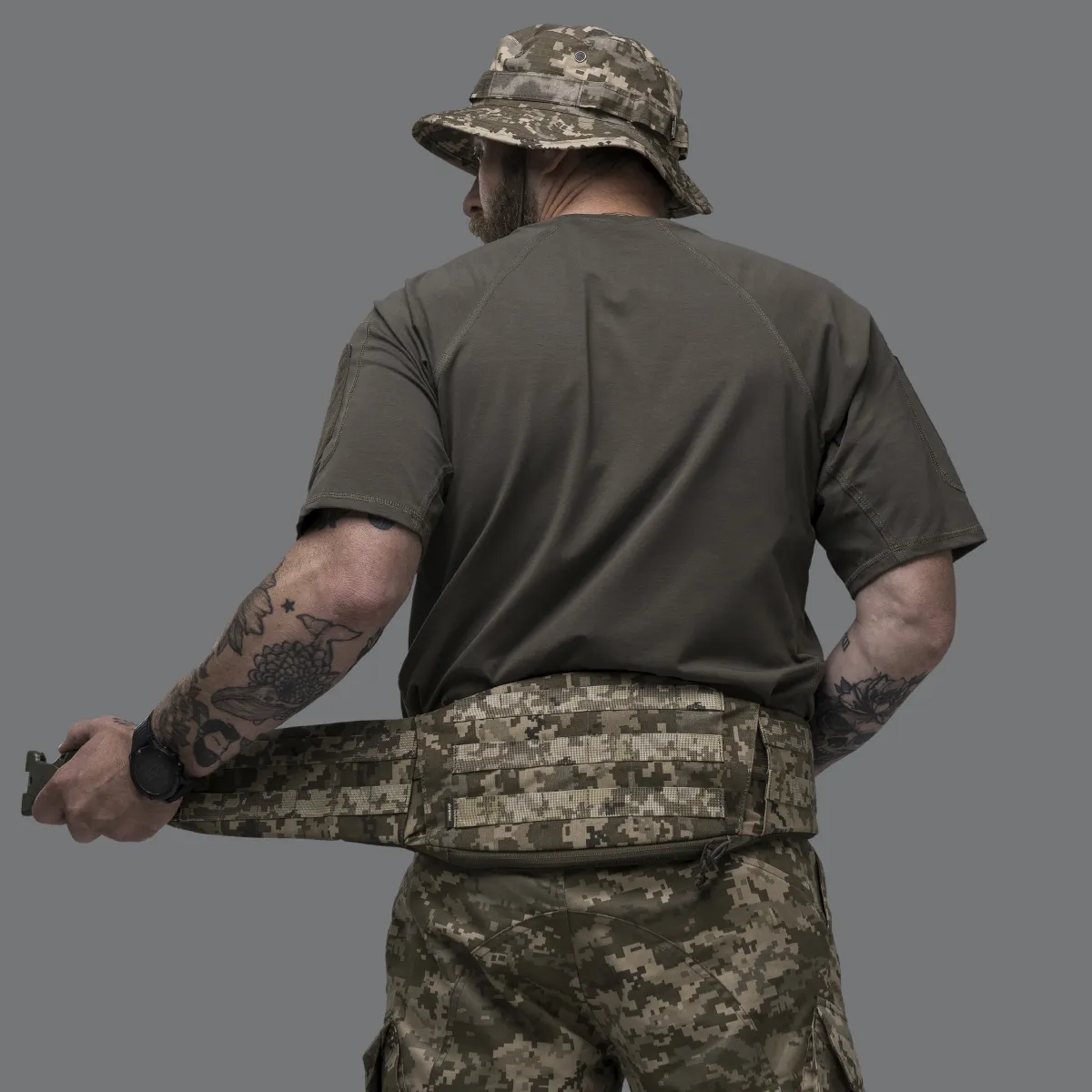 Тактический разгрузочный пояс. Пиксель (мм-14) 2