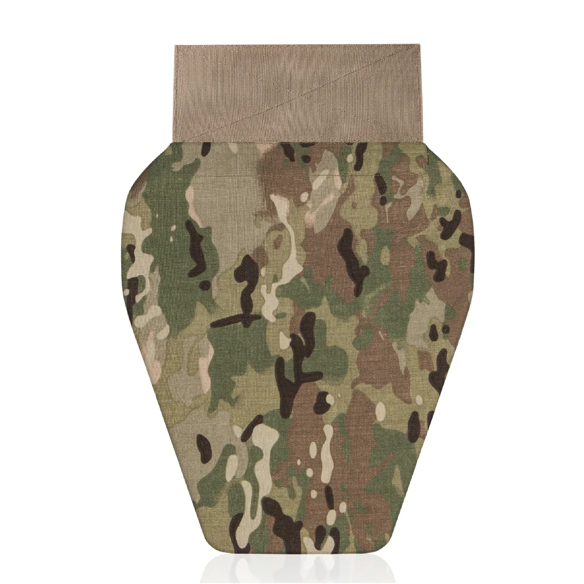 Противоосколочный фартук 2-го класса защиты (с баллистическим пакетом). Размер XL. Мультикам 6