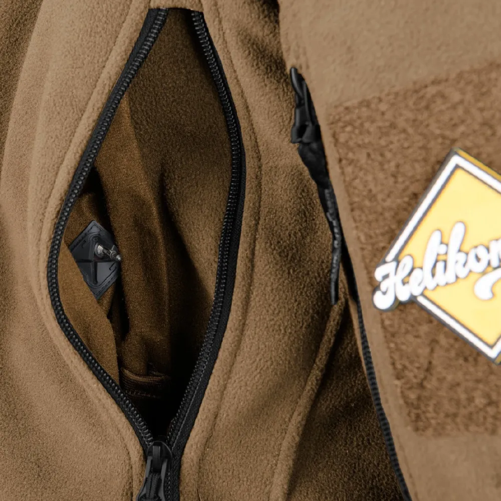 Флісова куртка (подвійний фліс) Helikon-Tex Liberty. Чорний 12