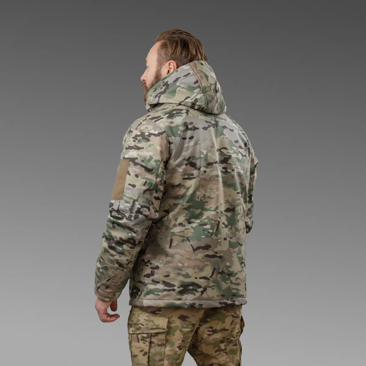 Куртка тактична Softshell All Weather 3 in 1 (до -20°C). Чорний 7