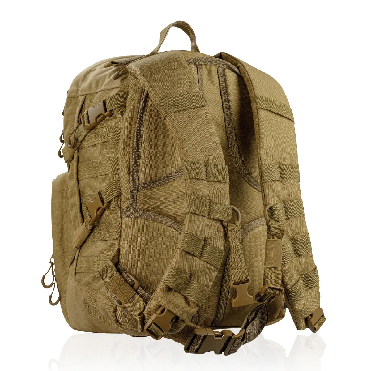 Тактичний рюкзак RANGER на 40 л. Койот. CORDURA 1000 3