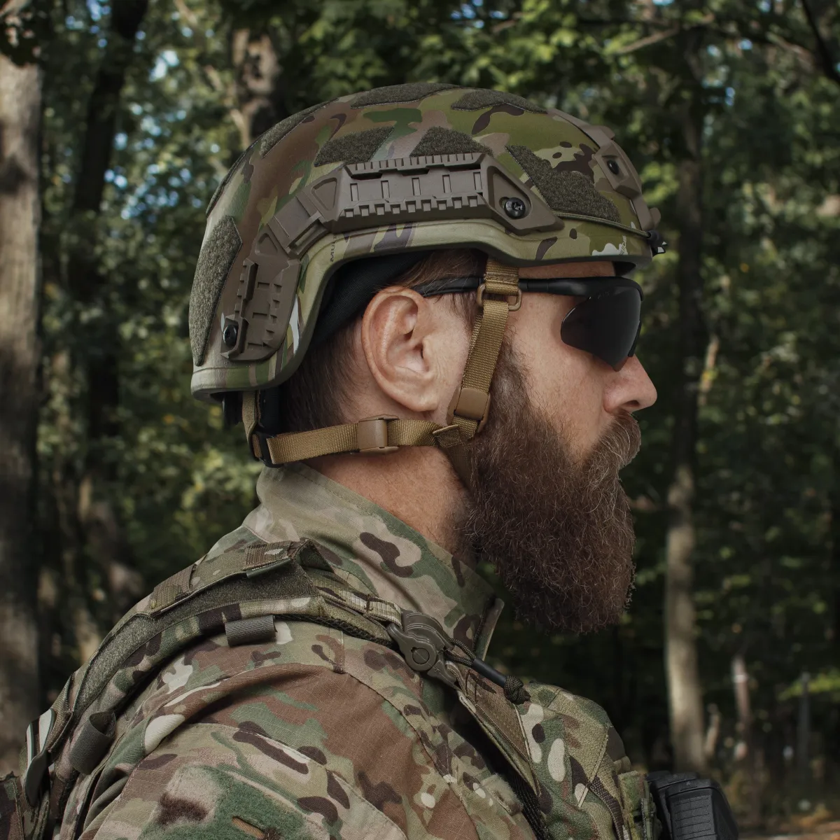 Кевларовый шлем ARCH Helmet (ECH) мультикам. Размер XL 4