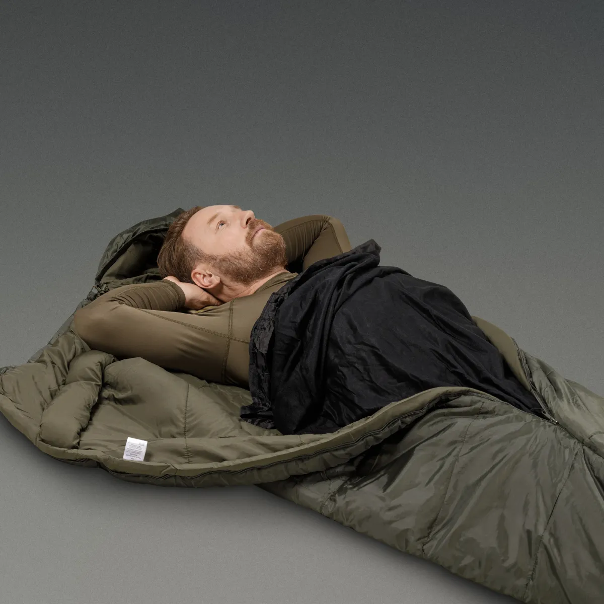 Вкладиш у спальник Snugpak TS1 Liner, 215 x 72 x 60 см. Чорний 2