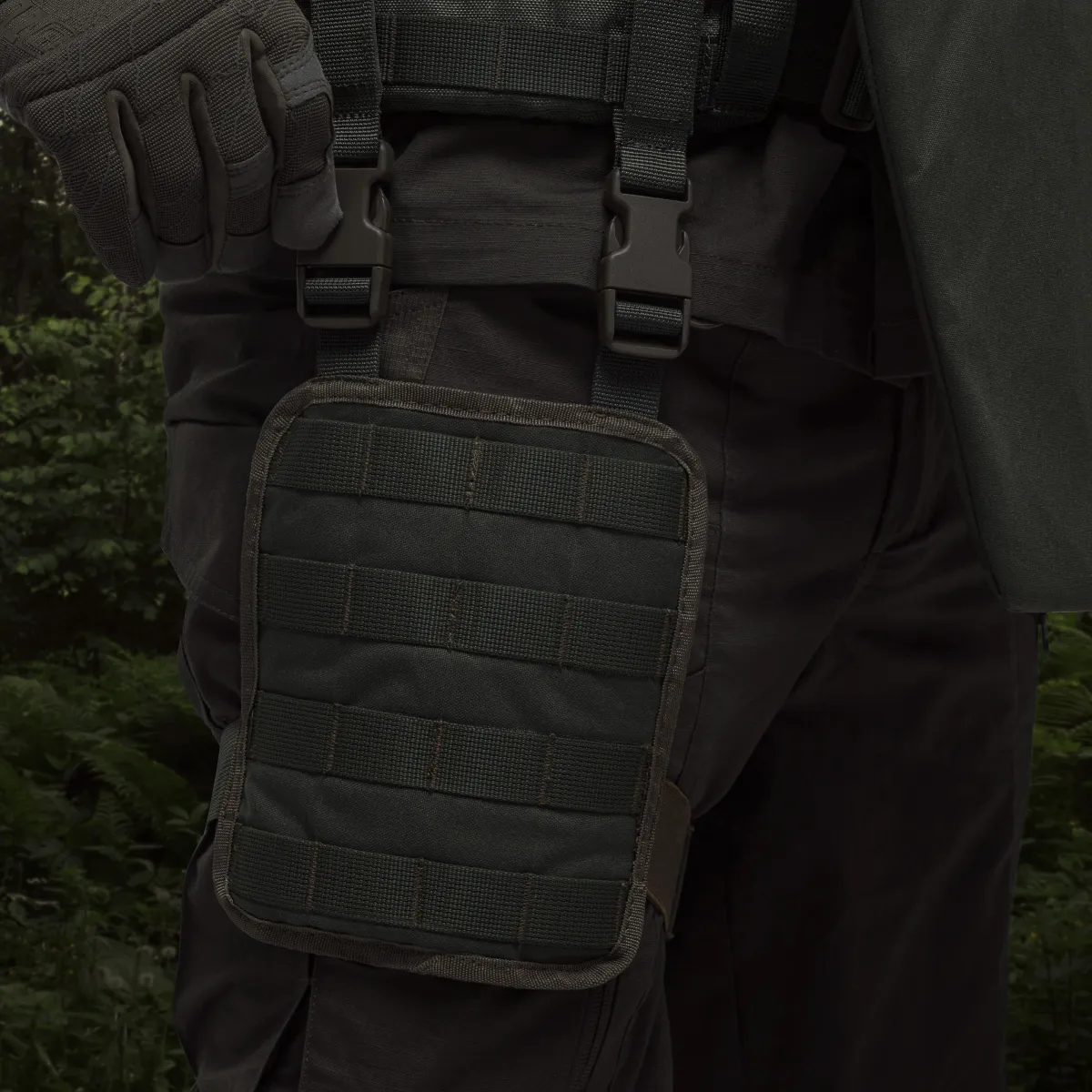 Платформа на стегно (S/M). Cordura 1000. Кріплення Molle. Олива 2