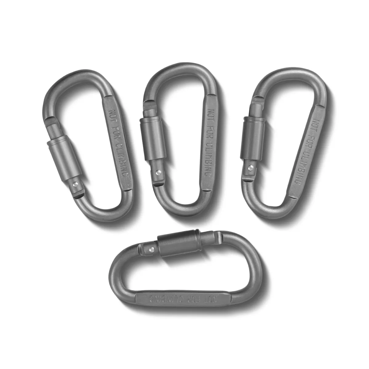 Карабін тактичний універсальний, 80 мм. Сталевий. Колір Сірий 2