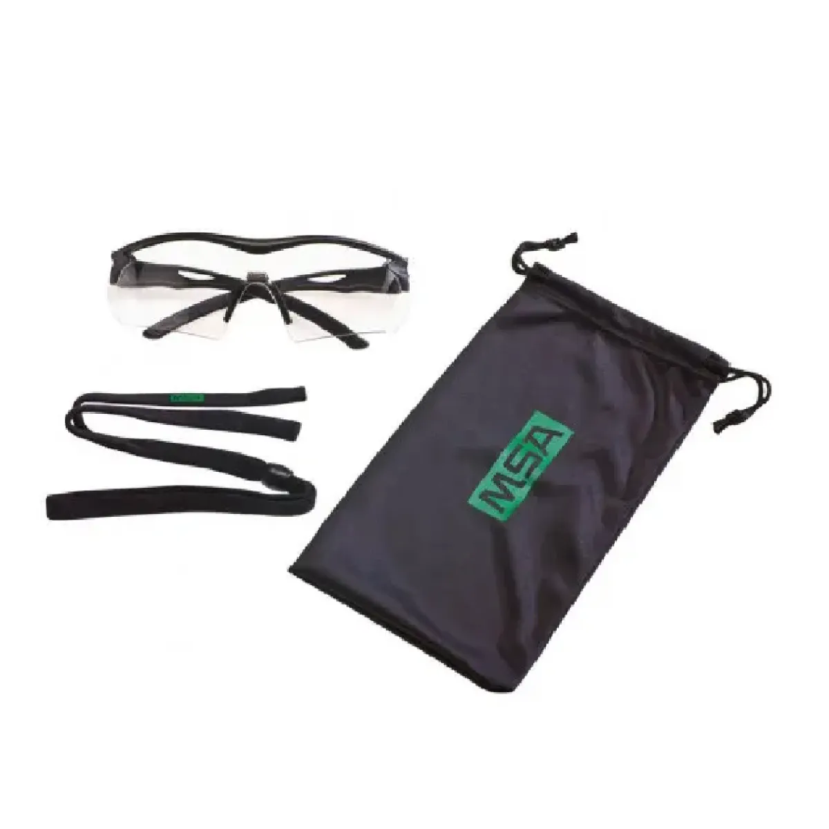 Тактические очки MSA Sordin Racers с покрытием Sightgard. Одинарная линза. Черные 2