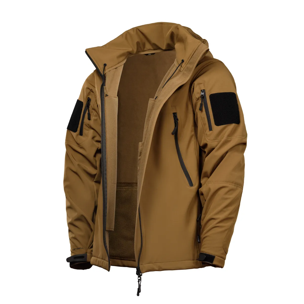 Комплект одежды Softshell Hawk Jacket & Pants. Защита от ветра и влаги. Койот 4