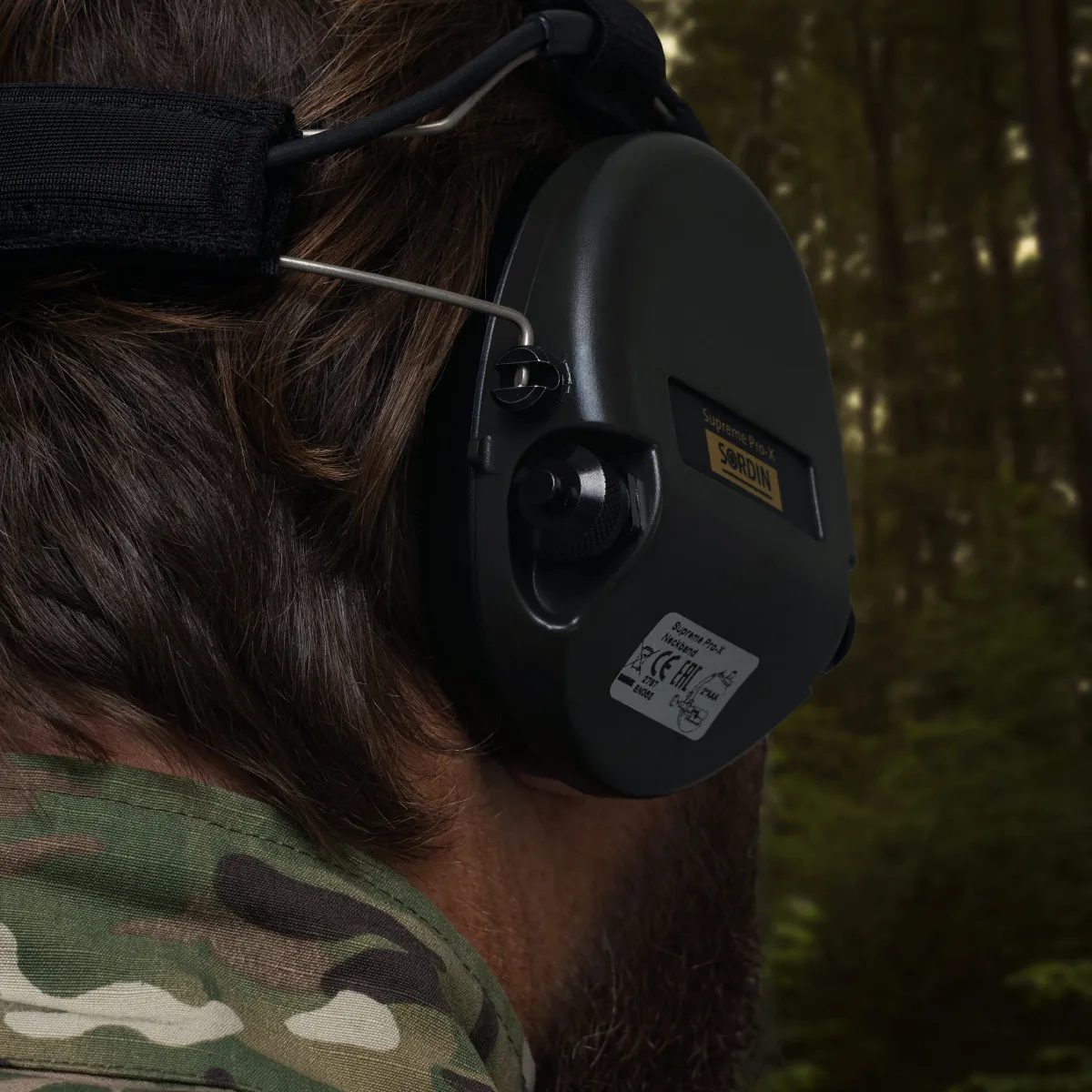 Активні навушники Sordin Supreme Pro-X Neckband. Чорний 8