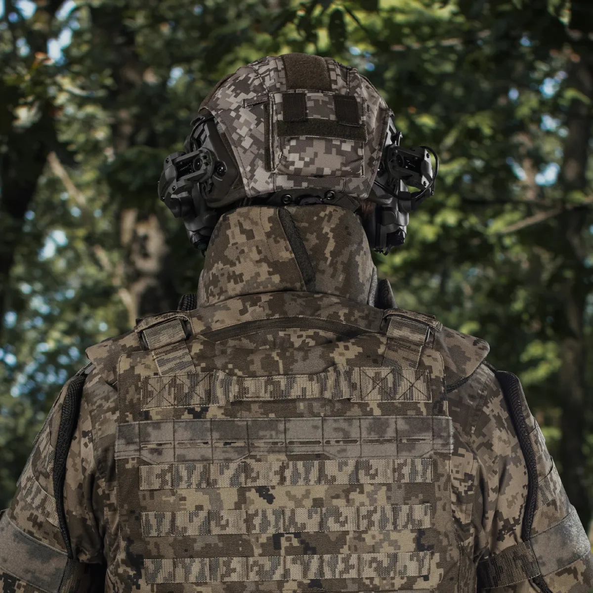 Баллистическая защита шеи Gen 2 (и верхней части спины) 2-го класса. Пиксель (мм-14) 7