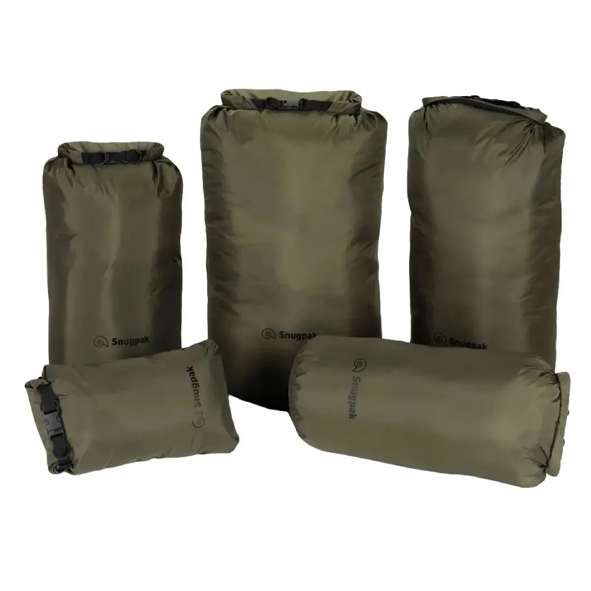 Гермомішок Snugpak Dri-Sak Large, 13 л (48 х 22 см). Олива 4
